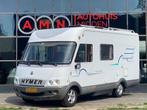 Fiat b584 airco vastbed tv dou, Caravans en Kamperen, Mobilhomes, Integraal, Bedrijf, Fiat, Afzuigkap