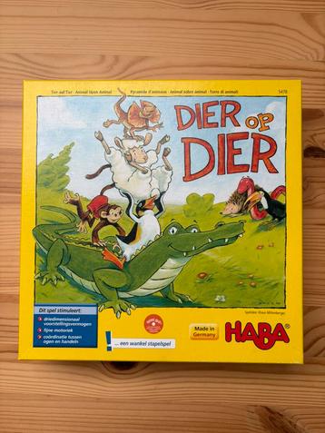 Gezelschapsspel Dier op dier van Haba beschikbaar voor biedingen