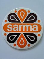 Vintage Sticker - Sarma - Mooie staat, Verzamelen, Gebruikt, Ophalen of Verzenden, Winkel of Supermarkt