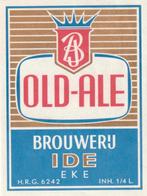 Bieretiket België : Ide Eke Old-ale, Ophalen of Verzenden, Nieuw, Overige typen, Overige merken