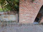 Afsluiting ijzeren hek 2.60x 1.30. 3stuks
