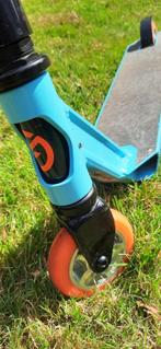 Oxelo Stuntstep lichtblauw/oranje, Ophalen, Gebruikt, Gewone step, Oxelo (Decathlon)