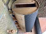 Barrel sauna, Sport en Fitness, Sauna, Ophalen, Gebruikt, Fins of Traditioneel, Complete sauna