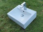 Modern klassiek lavabo porcelein, Doe-het-zelf en Bouw, Sanitair, Ophalen, Zo goed als nieuw, Steen, Wastafel