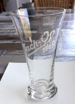 bierglas "Jack-Op" witte opdruk, Ophalen of Verzenden, Gebruikt, Bierglas