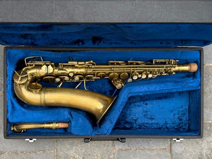 Saxophone Alto Conn 6M (1947) – Vernis d’origine, Gravé, Muziek en Instrumenten, Instrumenten | Toebehoren, Zo goed als nieuw
