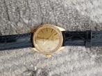 Longines Datejust; Vintage 18k. gouden dames horloge, Montre-bracelet, Autres marques, Cuir, Comme neuf