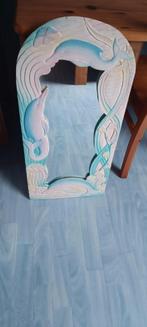 Miroir en bois, Moins de 100 cm, Enlèvement, Utilisé, Rectangulaire