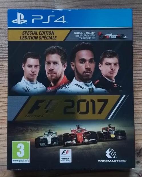 F1 2017 Édition Spéciale - Playstation 4, Consoles de jeu & Jeux vidéo, Jeux | Sony PlayStation 4, Comme neuf, Course et Pilotage