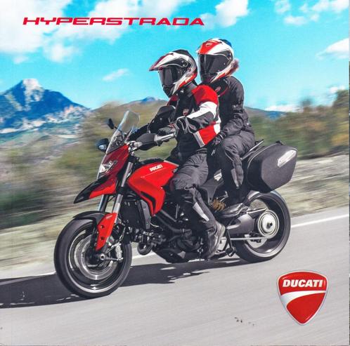 Ducati  Duo brochure Hyperstrada - Hypermotard., Motoren, Handleidingen en Instructieboekjes, Ducati, Ophalen of Verzenden