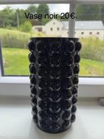 Vase noir, Ophalen, Zo goed als nieuw, Zwart, Minder dan 50 cm