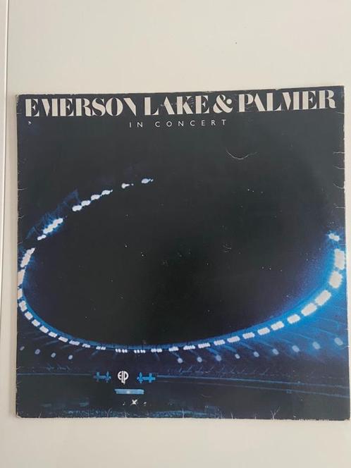 lp EMERSON LAKE & PALMER IN CONCERT, Cd's en Dvd's, Vinyl | Rock, Zo goed als nieuw, Progressive, 12 inch, Ophalen