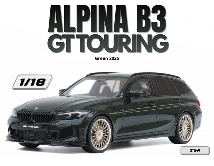 Alpina BMW B3 GT Touring GT Spirit, Hobby & Loisirs créatifs, Voitures miniatures | 1:18, Neuf, Voiture, Autres marques, Enlèvement ou Envoi