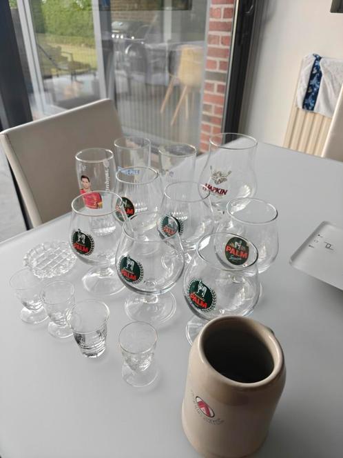 Glazen te koop, Verzamelen, Glas en Drinkglazen, Zo goed als nieuw, Ophalen