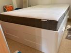 Bed Brimnes Ikea 140x200, Maison & Meubles, Chambre à coucher | Lits, Enlèvement, Utilisé