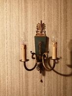 2 lampen aplique met spiegel en schab, Maison & Meubles, Enlèvement, Utilisé