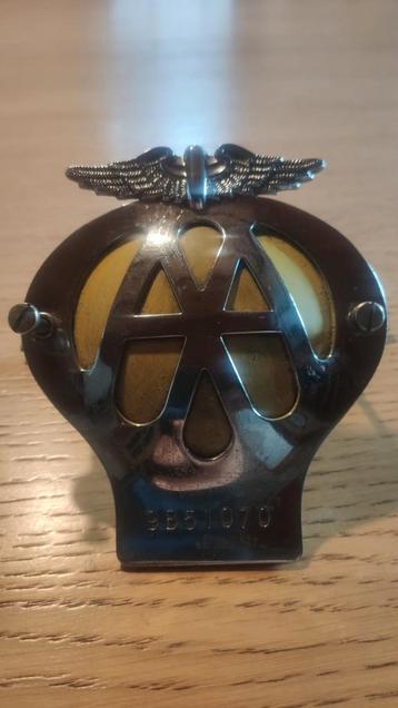 AA BADGE mid 20th century. beschikbaar voor biedingen