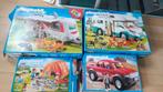 Playmobil caravan, camper, kampeerders met tent en pick-up, Ophalen