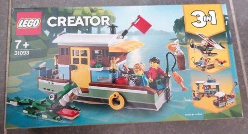 Nieuw, ongeopend, Lego Creator 31093 woonboot aan de rivier, Enfants & Bébés, Jouets | Duplo & Lego, Neuf, Lego, Ensemble complet