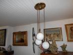 hanglamp  vintage  3 glazen bollen, Ophalen