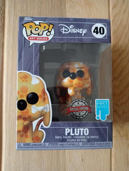 Funko pop série Disney Art #40 Pluton édition spéciale, Collections, Jouets miniatures, Comme neuf, Enlèvement ou Envoi
