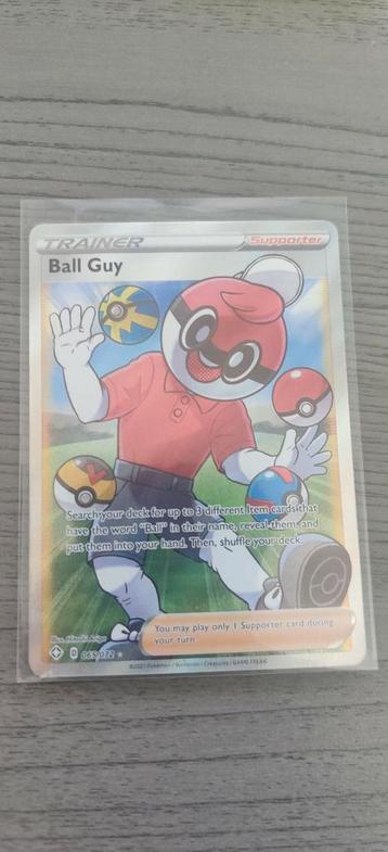 Ball Guy Full Art Shining Fates 065/072 - Conditie Mint beschikbaar voor biedingen