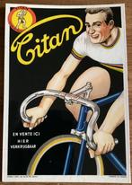 Reclamebord TITAN FIETSEN, Verzamelen, Ophalen of Verzenden, Zo goed als nieuw, Reclamebord