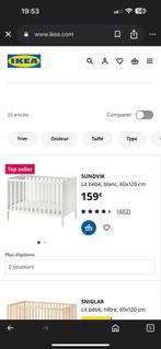 Lit bebe sundvik, Ophalen, Zo goed als nieuw, Ledikant
