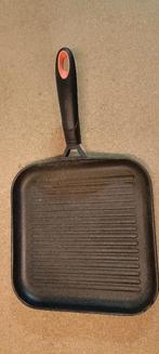 Valira vierkante grillpan - ook voor inductie, Ophalen of Verzenden, Gebruikt, Koekenpan of Braadpan, Inductieplaat