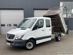 Mercedes-Benz Sprinter 313 Kipper 7 Persoons Trekhaak 3500kg, Auto's, Bestelwagens en Lichte vracht, Automaat, Gebruikt, Zwart