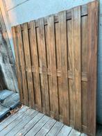 Tuinscherm hardhout 1,80 op 180, Ophalen