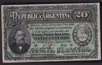 Argentinië, 20 Centavos, 1891, UNC, p211a, Postzegels en Munten, Bankbiljetten | Amerika, Los biljet, Zuid-Amerika, Verzenden
