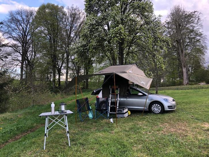 Femkes Khosi hardcover daktent ex-verhuur, Caravans en Kamperen, Tentaccessoires, Gebruikt, Ophalen