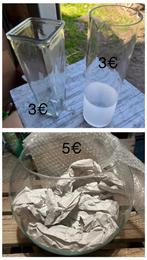Vases transparents neufs, Ophalen, Nieuw