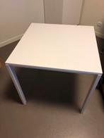 Witte, moderne bijzettafel., Ophalen, Zo goed als nieuw
