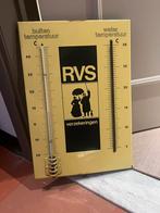 Emaille thermometer Rvs verzekeringen, Verzamelen, Merken en Reclamevoorwerpen, Ophalen of Verzenden, Zo goed als nieuw