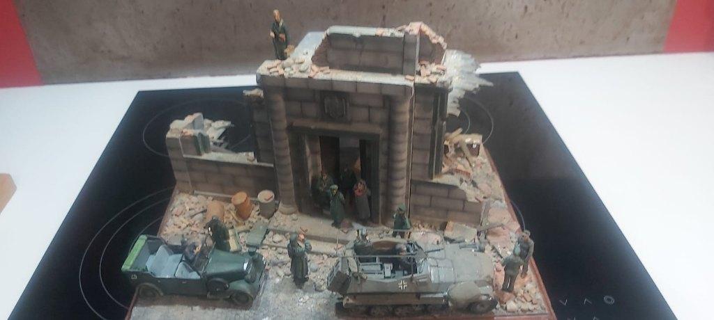 Figurines 1/35 Soldats Allemands WW2 - 4 Modèles Non Assemblés - Pour Diorama
