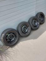 4 Winterbanden Continental 185/65 R15T M+S  op velg, Ophalen, Gebruikt, 15 inch, Banden en Velgen