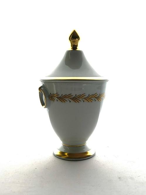 Limoges porselein deksel potje met goud belegd, Antiquités & Art, Antiquités | Porcelaine, Enlèvement ou Envoi