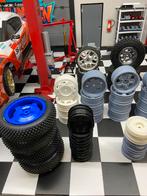 Tamiya kyosho hpi e.a 20 sets velgen 12mm en banden, Ophalen of Verzenden, Nieuw