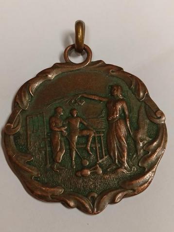 Médaille ancienne en bronze et cuivre de 1923 ?, Enlèvement ou Envoi, Bronze