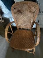 Rotan stoel, Ophalen, Gebruikt, Bruin, Riet of Rotan