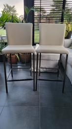 2 BARSTOELEN, Huis en Inrichting, Barkrukken, Ophalen, Gebruikt, Met voetsteun, 60 tot 90 cm