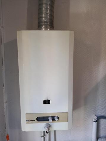 Junkers gasboiler, Ophalen, Gebruikt, Aardgas, Geiser