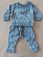 Set bloes + broek Noppies - jongen - grijs - maat 56, Kinderen en Baby's, Babykleding | Maat 56, Noppies, Ophalen of Verzenden