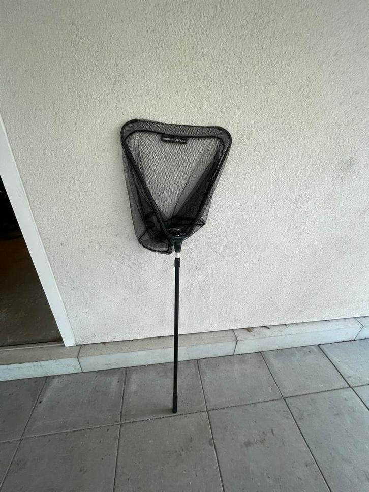 Schepnet / landingsnet – Decathlon Caperlan, Watersport en Boten, Hengelsport | Witvissen, Zo goed als nieuw, Ophalen of Verzenden