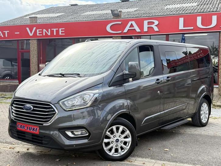 Ford Tourneo Custom 2.O 185CV LANG BOITE AUTO TITANIUM VIP 8, Auto's, Ford, Bedrijf, Te koop, Overige modellen, Achteruitrijcamera