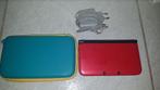 Nintendo 3DS XL rood met beschermhoes en oplader.!, Met beschermhoes of tas, Gebruikt, Ophalen of Verzenden, 3DS XL