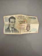 Bankbiljet 20 Frank 1964, Ophalen of Verzenden, Los biljet