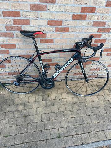 Bianchi maat 54 Shimano ultegra di2, Enlèvement, Comme neuf, Carbone